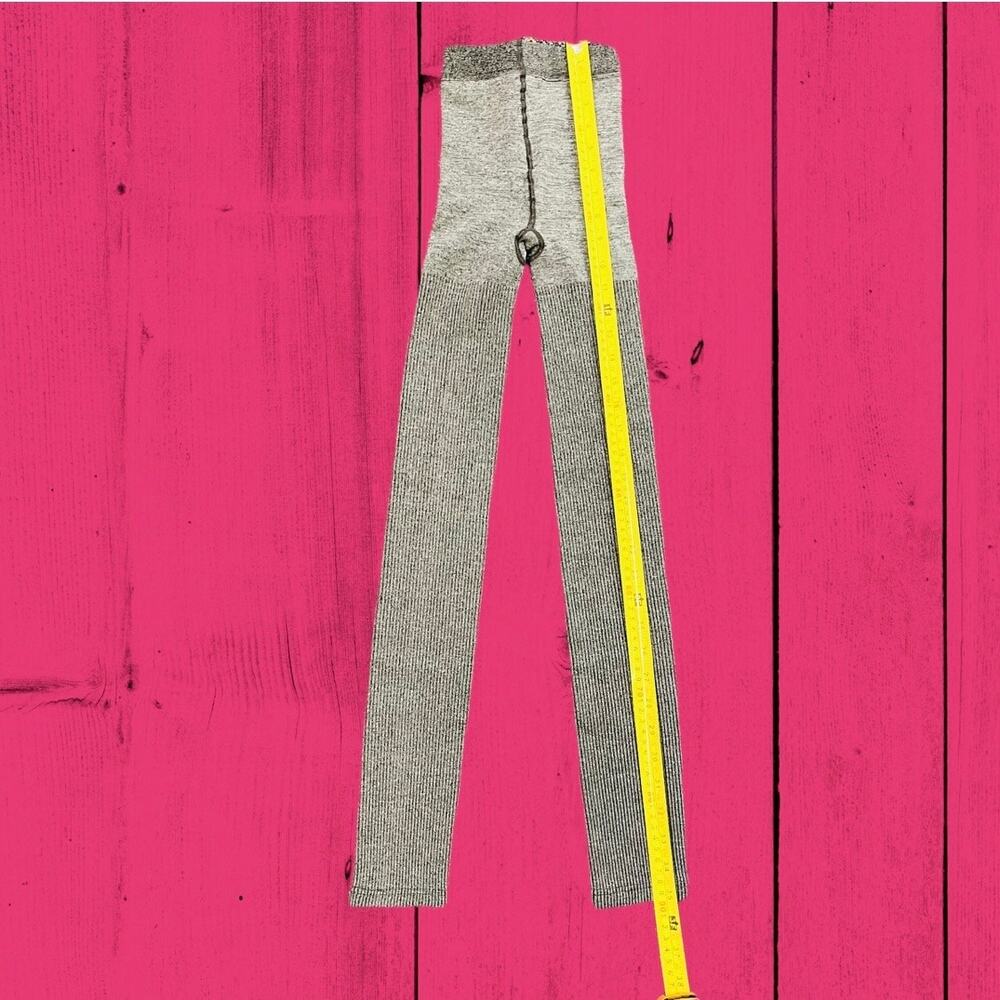 Super Thick Warm Fleece Lined Leggings Size Kids Large / XL Cold Weather Preppy